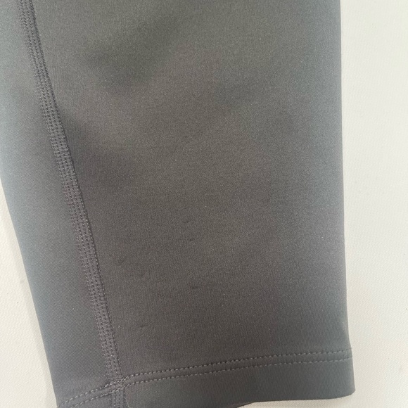 Techwick Gray Athletic Workout Leggings - Picture 4 of 6
